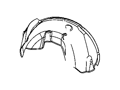 Chrysler 55078071AF SHIELD Splash