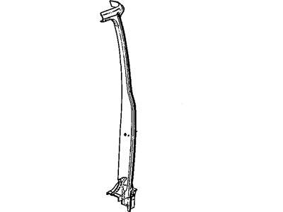 Dodge 55346104AD REINFORCEMENT Door Hinge