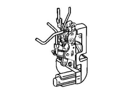 Chrysler Voyager Door Latch Assembly - 4717800AA