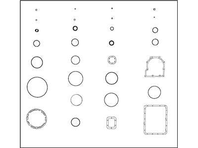 Dodge 68040450AA SEAL AND GASKET PACKAGE Transmission