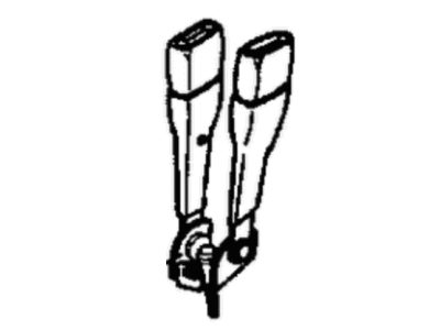 1993 Jeep Grand Wagoneer Seat Belt - KL85LD5
