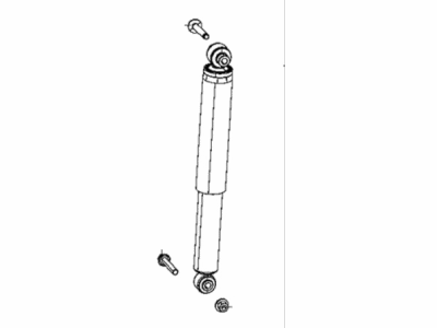 Jeep 68382830AB SHOCK ABSORBER KIT Suspension Front