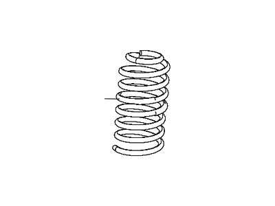 Jeep 68250230AD SPRING Front Coil