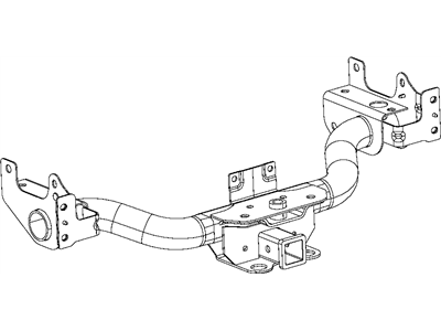 Ram 55398274AD RECEIVER KIT Trailer Tow