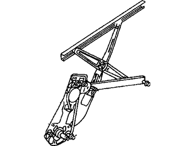 Chrysler Cirrus Window Regulator - 5012479AA