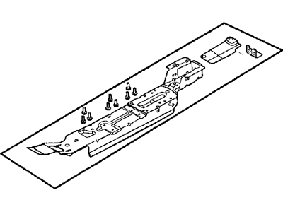 Chrysler 4814123AJ BRACKET Console