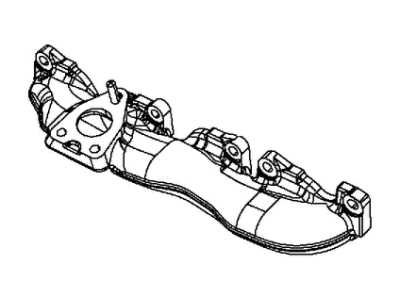 2018 Jeep Compass Exhaust Manifold - 68275186AA