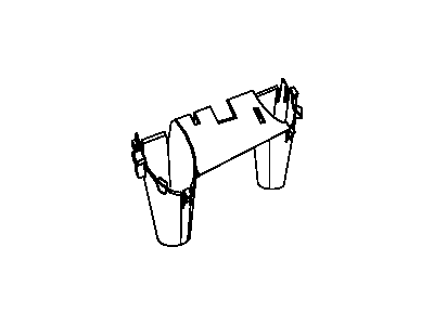 Dodge 68018991AA SUPPORT Instrument Panel
