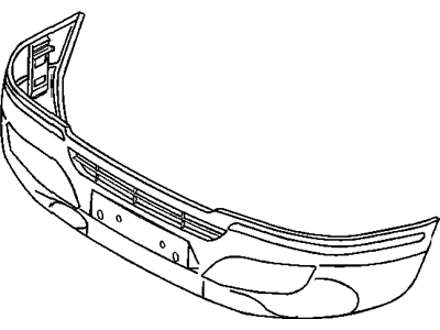 Dodge Sprinter 2500 Bumper - 5132496AA