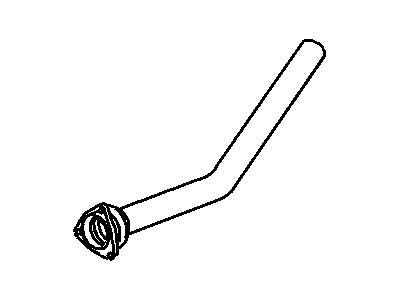 Chrysler 4764645AA PIPE Crossunder Pipe to Resonator Pipe