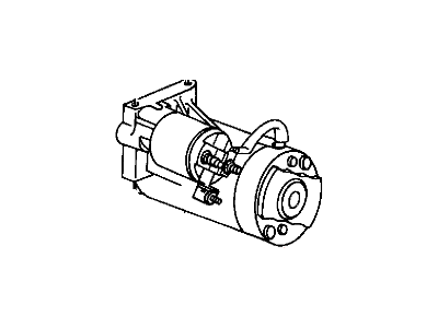Jeep Wrangler Starter Motor - 56041013AB