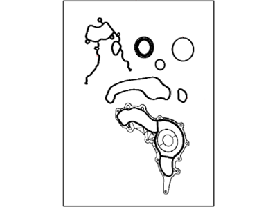 Jeep 68216121AB GASKET KIT Engine Upper