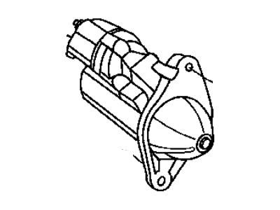 Chrysler Starter Motor - 4606875AB