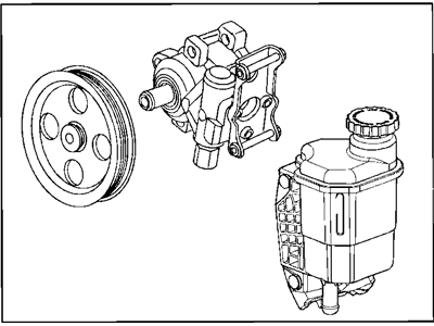 Ram Power Steering Pump - 68070908AC