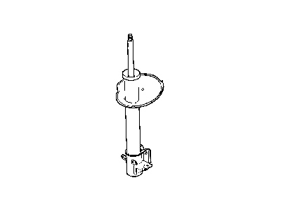 Dodge 4656475AD STRUT Rear Suspension