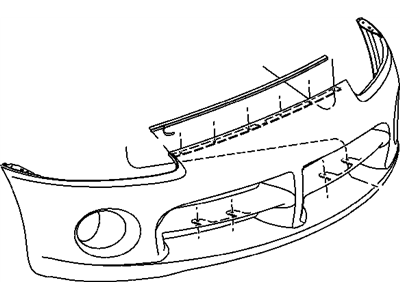 Dodge Viper Bumper - 5029154AB