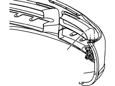 Dodge 5029137AA PLATE Fender Attach