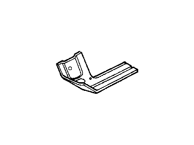 Dodge 4580090AB CAP Floor Pan Rail