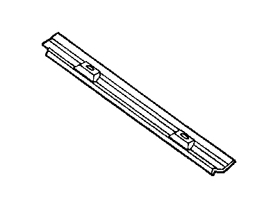 Dodge 4580414 REINFORCEMENT Floor Pan Center