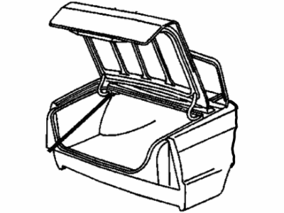 Mopar 5256048 Trunk Lid