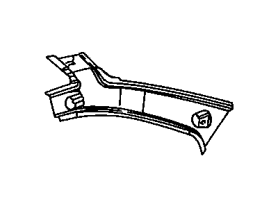 Dodge 4783980AD PANEL Quarter Inner