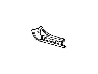 Dodge 4888934AD REINFORCEMENT Body Side Aperture