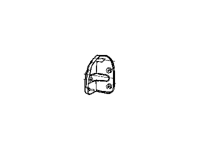 Jeep 1BG571D1AA COVER Seat latch
