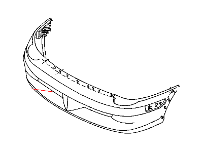 1998 Dodge Neon Bumper - 4741654