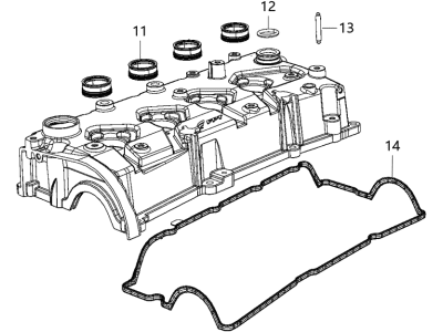 Jeep 68252226AA Covert - Cylinder Head
