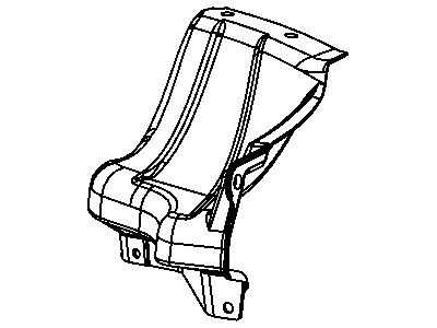 Dodge 5029124AA PANEL Taillamp Mounting