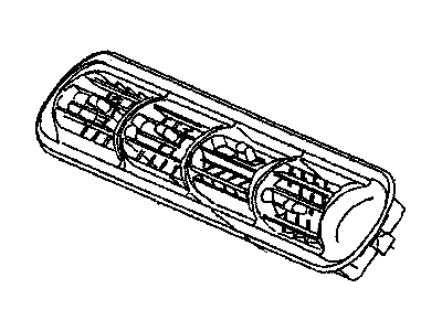 Dodge 5GA46TL2AD BEZEL A/C Outlet