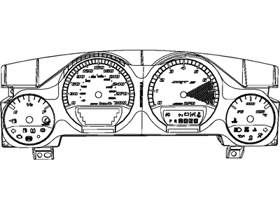 2008 Dodge Challenger Speedometer - 5172651AA