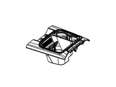Ram 5VC941Z6AB BEZEL Center Console