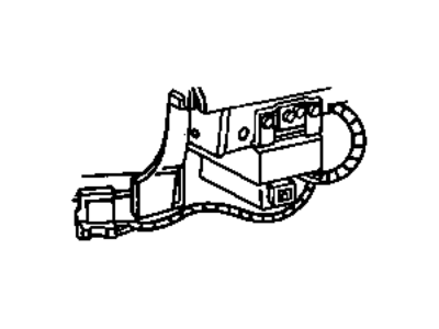 Dodge Ram 3500 Air Bag Control Module - 56043128AD
