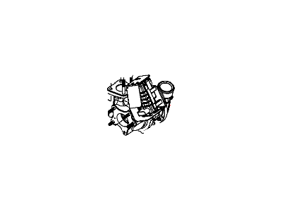 Jeep 68092348AA TURBOCHARGER