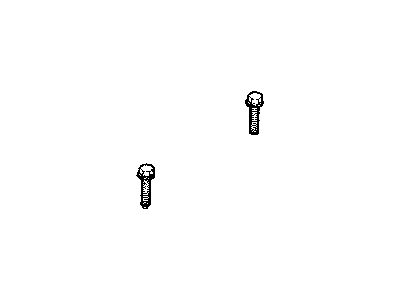 Jeep 6506348AA SCREW AND WASHER Hex Head M6x1x25