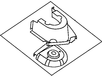 Mopar 5012736AG Panel Front Strut Mounting