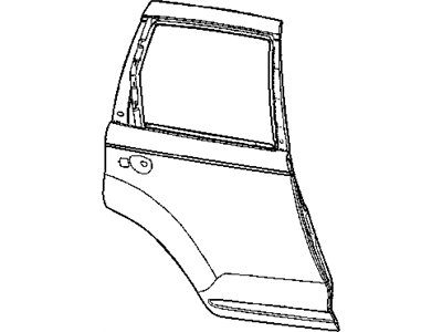 Chrysler PT Cruiser Door Seal - 4724783AE