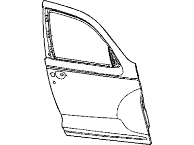 Chrysler Door Seal - 4724781AE