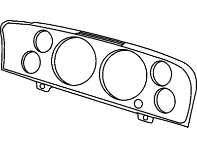 Jeep 5142356AA LENS Cluster