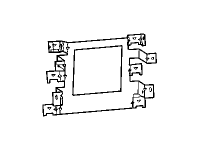 Mopar 5159015AB Bracket Console