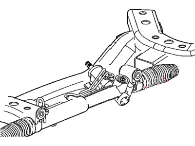 Dodge Magnum Rack And Pinion - 4895679AB