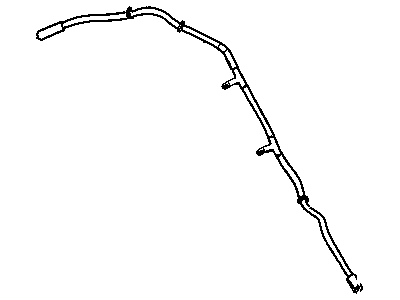 Chrysler 55364072AA HOSE Sunroof Drain Rear
