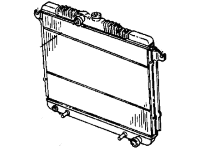 1990 Dodge Dakota Radiator - 52029031