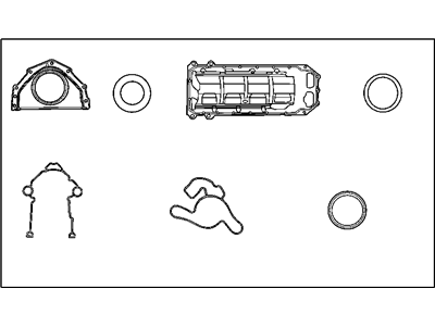 Jeep 5135457AF GASKET PACKAGE Engine Lower