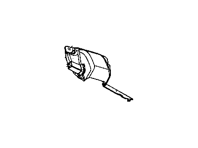 Mopar 55315183AA Cover Decklid Interior Trim