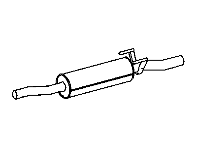 2008 Dodge Sprinter 2500 Muffler - 68011993AA