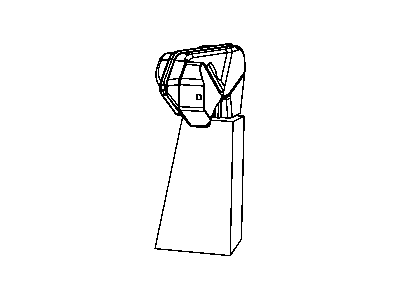 Mopar 55111061AB Floor Duct, Rear Driver Side