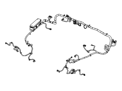 Jeep 68235767AB WIRING Dash