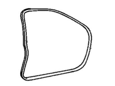 Mopar 4814779AC Weatherstrip Front Door Opening